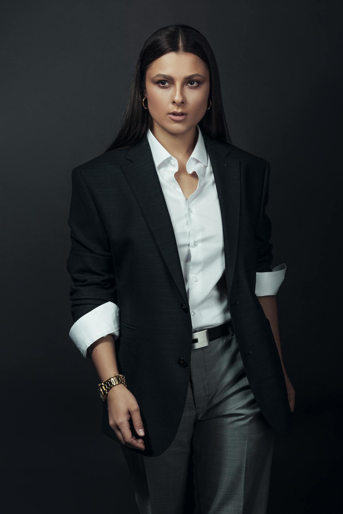 Woman Veteran in business attire
