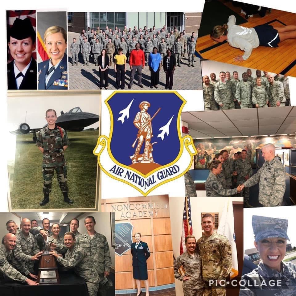 Service career collage